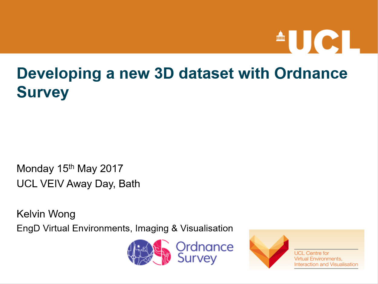 Developing a new 3d dataset with ordnance survey