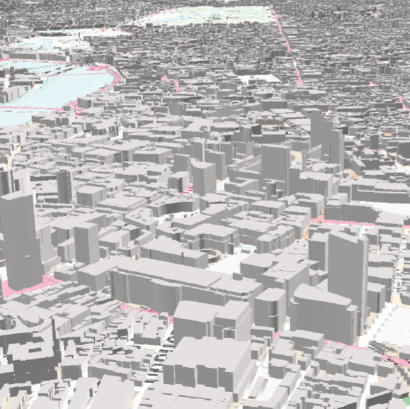 3D dataset with Ordnance Survey